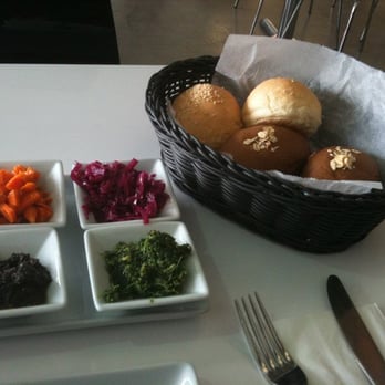 Roladin Restaurant - Served with breakfast: fresh hot rolls and med spreads. Lovely! - Mediterranean Near Me - Reseda, California Roladin Restaurant - Served with breakfast: fresh hot rolls and med spreads. Lovely! - Mediterranean Near Me - Reseda, California