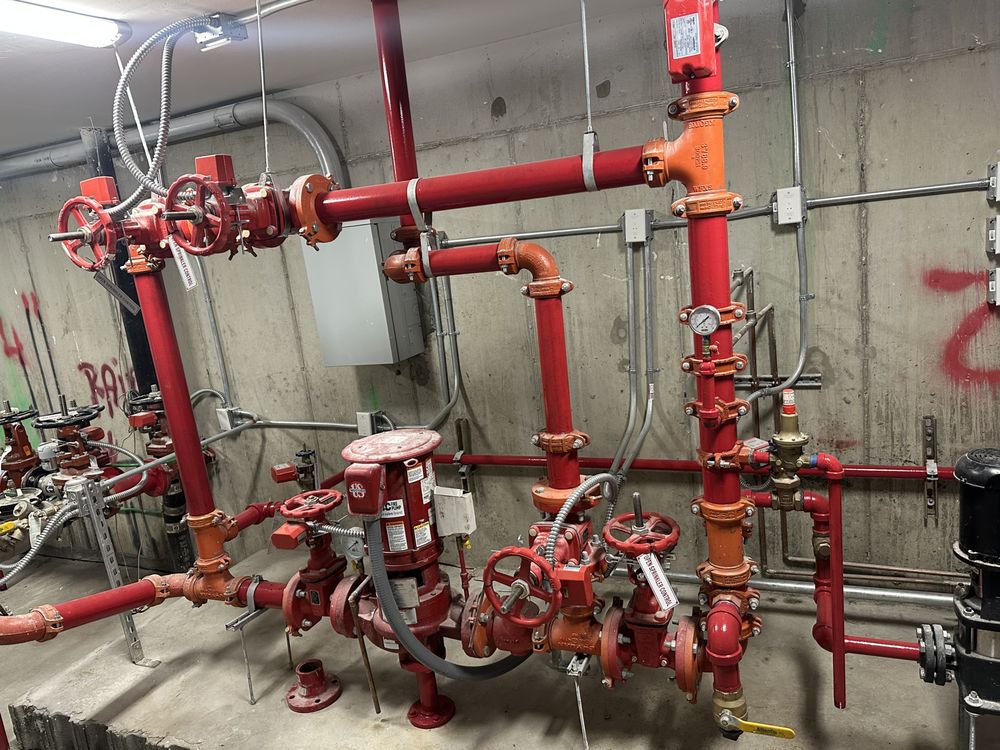 Slide of N & S plumbing