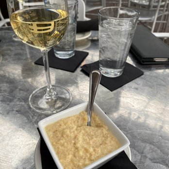 Azur Restaurant & Patio - Cauliflower and Cheese Soup - New American Near Me - Lexington, Kentucky Azur Restaurant & Patio - Cauliflower and Cheese Soup - New American Near Me - Lexington, Kentucky