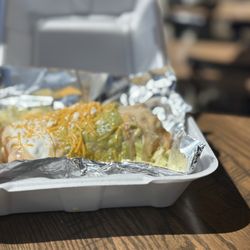 Valerie’s Taco Shop - Chimichanga with carne asada