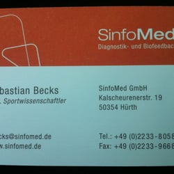 SinfoMed Ges. für Präventions- Diagnose- u. Rehasysteme mbH