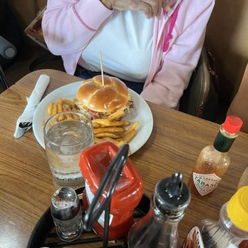 Denny's - Breakfast burger - Breakfast & Brunch Near Me - Hawthorne, California Denny's - Breakfast burger - Breakfast & Brunch Near Me - Hawthorne, California