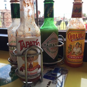 Hot Rod Diner - Not often I see Green Tabasco sauce at restaurants, but McDreamee loves it (7/7/19) - Breakfast & Brunch Near Me - Turlock, California Hot Rod Diner - Not often I see Green Tabasco sauce at restaurants, but McDreamee loves it (7/7/19) - Breakfast & Brunch Near Me - Turlock, California