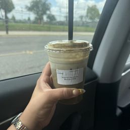 Hojicha on cloud Almond Milk Hojicha on cloud Almond Milk