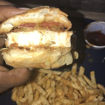 Katsu Burger - The best perfectly crispy tofu - Burgers Near Me - Seattle, Washington