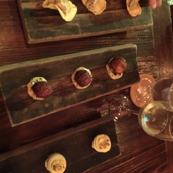 Odette - The beginning of our Chef's Menu dining experience.  Artful and delicious. - Bars Near Me - Florence, Alabama