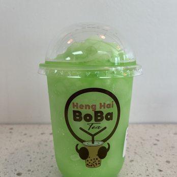 Heng Hai BoBa Tea - 5. Green Apple Slushy - Bubble Tea Near Me - Lawrence, Massachusetts Heng Hai BoBa Tea - 5. Green Apple Slushy - Bubble Tea Near Me - Lawrence, Massachusetts