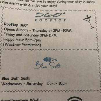 360° Rooftop - False advertisement or you have some shady bartenders. - Cocktail Bars Near Me - Saint Pete Beach, Florida