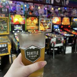 The Raygun Lounge - Half pour pint and pinball
