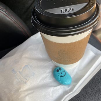 Cuppa Coffee & More! - Scone. Tea. And a happiness rock to place somewhere for someone to find. Cute. - Coffee & Tea Near Me - Placerville, California