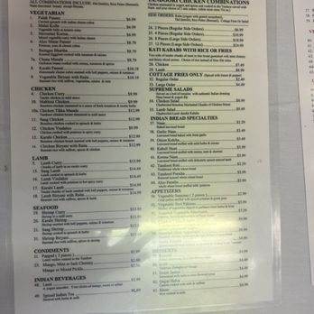 Tandoor - Menu - Indian Near Me - San Diego, California Tandoor - Menu - Indian Near Me - San Diego, California