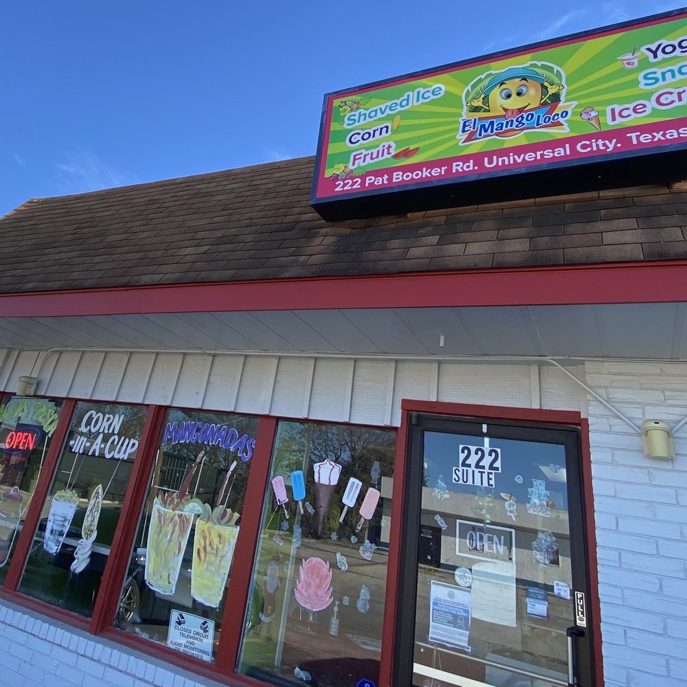 El Mango Loco - the front of a business - Ice Cream & Frozen Yogurt Near Me - Universal City, Texas El Mango Loco - the front of a business - Ice Cream & Frozen Yogurt Near Me - Universal City, Texas