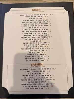 Menu photo 1 Bengee Sushi Ontario, CA