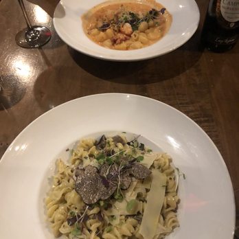 Osteria Marco - Luca's Wild Mushroom Fusilli and lobster pasta special dish - Italian Near Me - Denver, Colorado Osteria Marco - Luca's Wild Mushroom Fusilli and lobster pasta special dish - Italian Near Me - Denver, Colorado