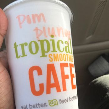 Tropical Smoothie Cafe - Pomegranate Plunge Smoothie - Juice Bars & Smoothies Near Me - Gambrills, Maryland Tropical Smoothie Cafe - Pomegranate Plunge Smoothie - Juice Bars & Smoothies Near Me - Gambrills, Maryland