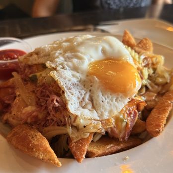 Macallans Public House - Animal-Style Poutine (flavorful!) - Irish Pub Near Me - Brea, California