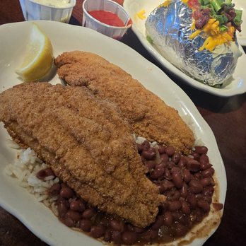 Pappadeaux Seafood Kitchen - Catfish and red beans and rice - Seafood Near Me - San Antonio, Texas Pappadeaux Seafood Kitchen - Catfish and red beans and rice - Seafood Near Me - San Antonio, Texas