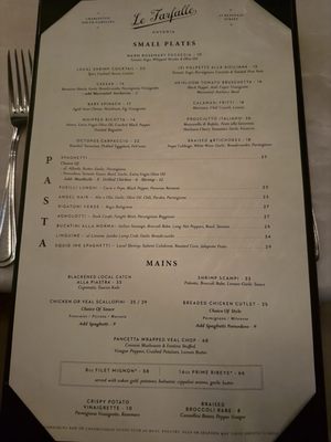 Menu photo 6 Le Farfalle Charleston, SC