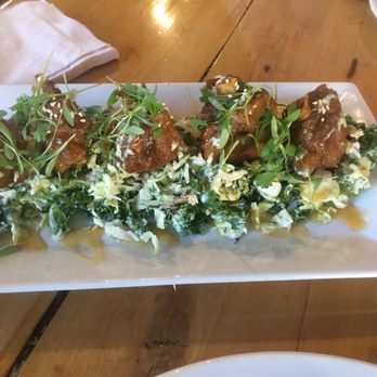 Placerville Public House - Pork wings - so good and the slaw under was not just a garnish; it was amazing. - Beer Bar Near Me - Placerville, California