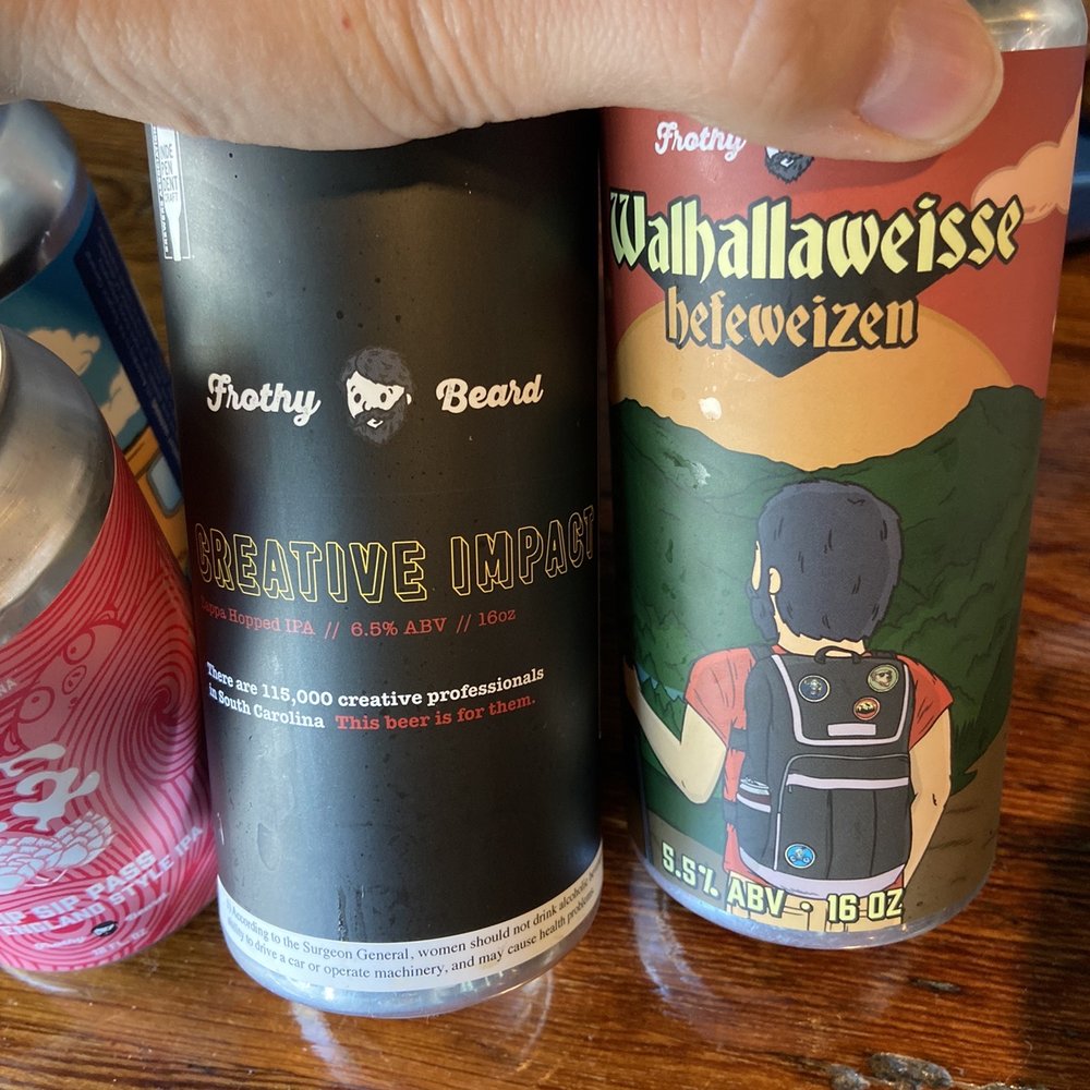 Frothy Beard Off World - Beers they offer. The hubby loved the black can a lot. - Breweries Near Me - Summerville, South Carolina Frothy Beard Off World - Beers they offer. The hubby loved the black can a lot. - Breweries Near Me - Summerville, South Carolina