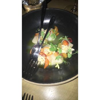 Viaggio Ristorante - Black yogurt scallops (Raw Scallops) Amazing appetizer - Italian Near Me - Wayne, New Jersey Viaggio Ristorante - Black yogurt scallops (Raw Scallops) Amazing appetizer - Italian Near Me - Wayne, New Jersey