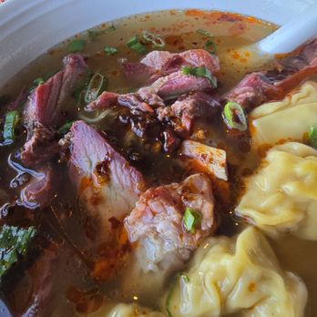 Wonton Gourmet - The famous Chinatown Won Ton Noodle Soup with Barbeque pork. - Chinese Near Me - Des Plaines, Illinois Wonton Gourmet - The famous Chinatown Won Ton Noodle Soup with Barbeque pork. - Chinese Near Me - Des Plaines, Illinois