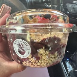 Custom Acai Bowl- includes blueberry flax granola Custom Acai Bowl- includes blueberry flax granola