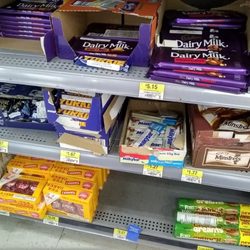 Walmart - They have lots of British candies!