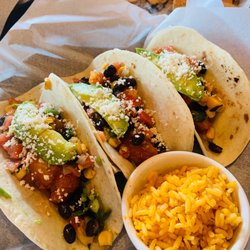 Coconut Shrimp tacos