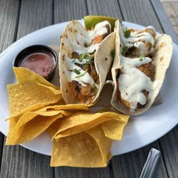 Fish tacos (mahi)