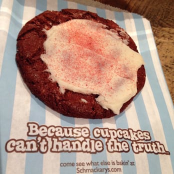 Schmackary's - Red Velvet Cookie - Desserts Near Me - New York, New York Schmackary's - Red Velvet Cookie - Desserts Near Me - New York, New York