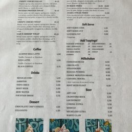 Menu Menu