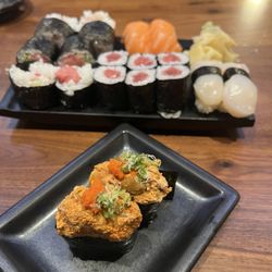 Hide Sushi Japanese Restaurant - Monkfish liver nigiri