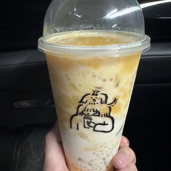 Heytea - Coconut Mango Boom - Bubble Tea Near Me - Flushing, New York