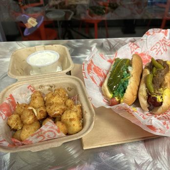 Devil Dawgs-Gold Coast - Chicago Dog, Maxwell Street Polish, and Cheese Curds - Hot Dogs Near Me - Chicago, Illinois Devil Dawgs-Gold Coast - Chicago Dog, Maxwell Street Polish, and Cheese Curds - Hot Dogs Near Me - Chicago, Illinois