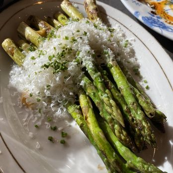 The Peacock - Asparagus with Hollandaise & Parmesan - Mediterranean Near Me - Austin, Texas The Peacock - Asparagus with Hollandaise & Parmesan - Mediterranean Near Me - Austin, Texas