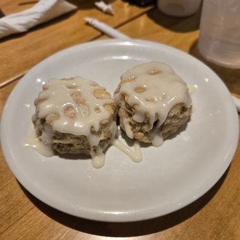 Maple Street Biscuit Company - Murfreesboro - Biscuit with glaze - complimentary dessert - Breakfast & Brunch Near Me - Murfreesboro, Tennessee