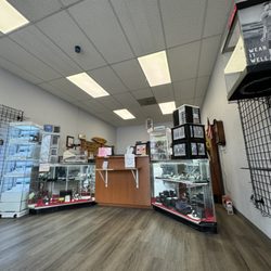 The San Diego Watch Lady - Interior of The Watch Lady store.