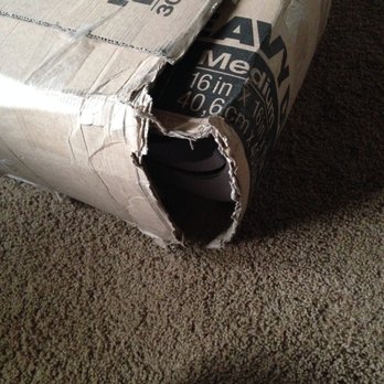 USPS - left side box is teared/cut, and anyone can clearly see the items in the package - Post Offices Near Me - Bell Gardens, California USPS - left side box is teared/cut, and anyone can clearly see the items in the package - Post Offices Near Me - Bell Gardens, California