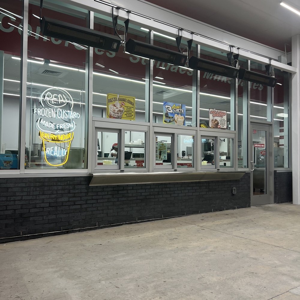 Andy's Frozen Custard - Order window - Juice Bars & Smoothies Near Me - Clearwater, Florida