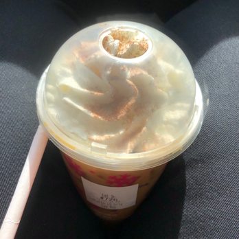 Dunkin' - IceLatte Eggnog holiday season drink - Donuts Near Me - Lake Mary, Florida