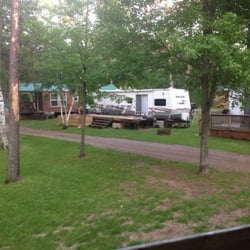 Echo Bay Resort - This is how close the trailers are.