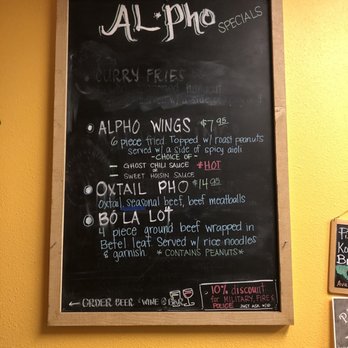 AL PHO - Specials - Vietnamese Near Me - Santa Maria, California