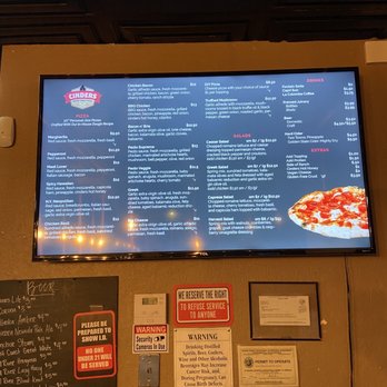 Cinders Wood Fired Pizza - Menu - Pizza Near Me - Redding, California Cinders Wood Fired Pizza - Menu - Pizza Near Me - Redding, California