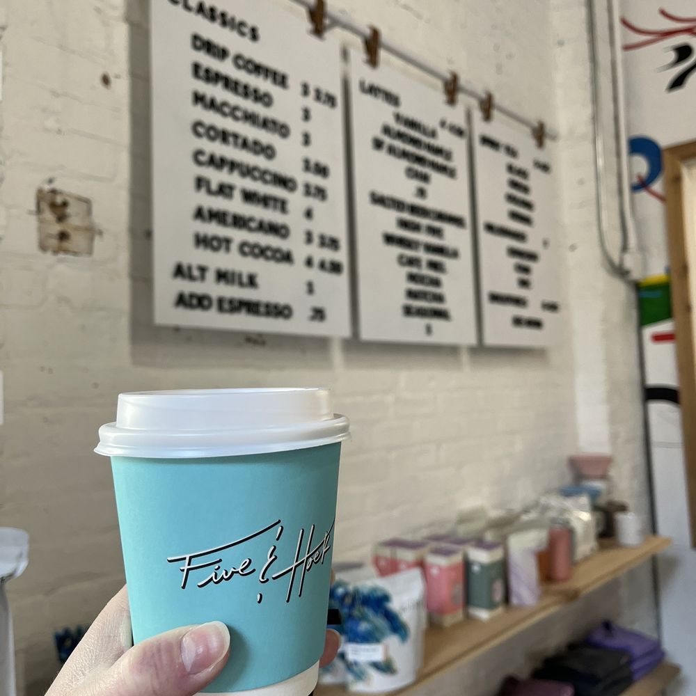 Five & Hoek Coffee - Small chai latte - Coffee & Tea Near Me - Wheaton, Illinois