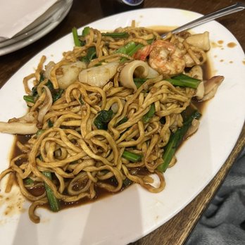 Nyonya - Seafood 12. Seafood Egg Noodles with Brown Sauce - Malaysian Near Me - New York, New York Nyonya - Seafood 12. Seafood Egg Noodles with Brown Sauce - Malaysian Near Me - New York, New York
