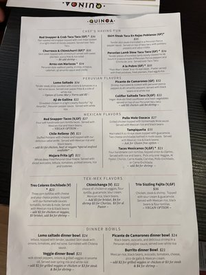 Menu photo 4 Quinoa Peruvian & Mexican Restaurant Doylestown, PA Menu photo 4 Quinoa Peruvian & Mexican Restaurant Doylestown, PA