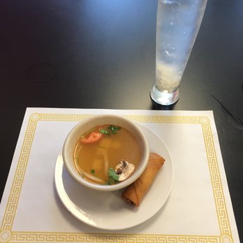 Thai Recipes Restaurant - This soup is a bit spicy, but oh so flavorful! The spring roll? Crispy vegetable tastiness! - Thai Near Me - Indianapolis, Indiana Thai Recipes Restaurant - This soup is a bit spicy, but oh so flavorful! The spring roll? Crispy vegetable tastiness! - Thai Near Me - Indianapolis, Indiana