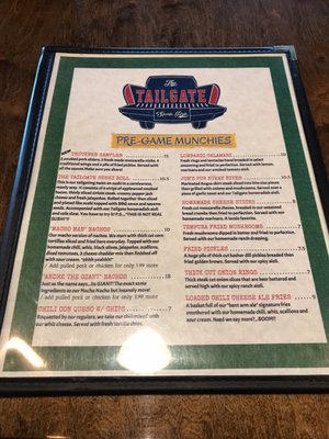 Menu photo 8 The Tailgate Sports Pub Virginia Beach, VA Menu photo 8 The Tailgate Sports Pub Virginia Beach, VA