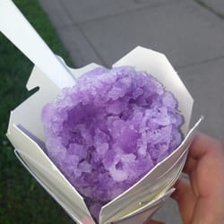 Kurb Side Ice - Small king cake sno ball
